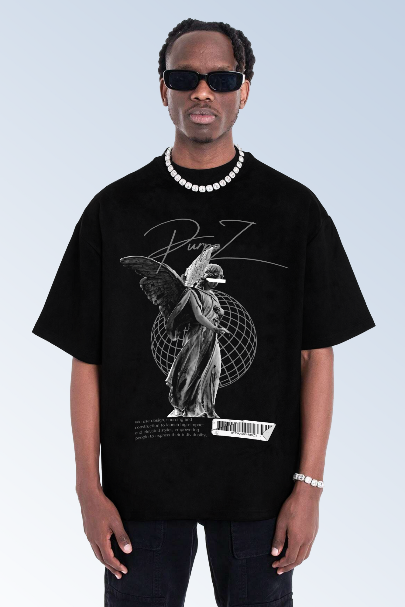 Angel Tee Black