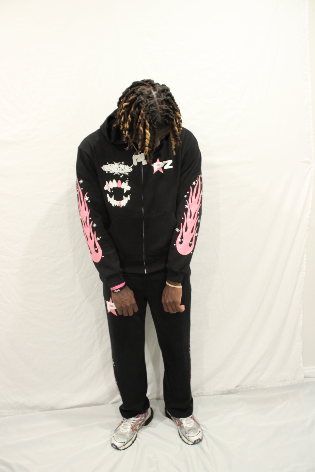 Flame Track Suit Hoodie