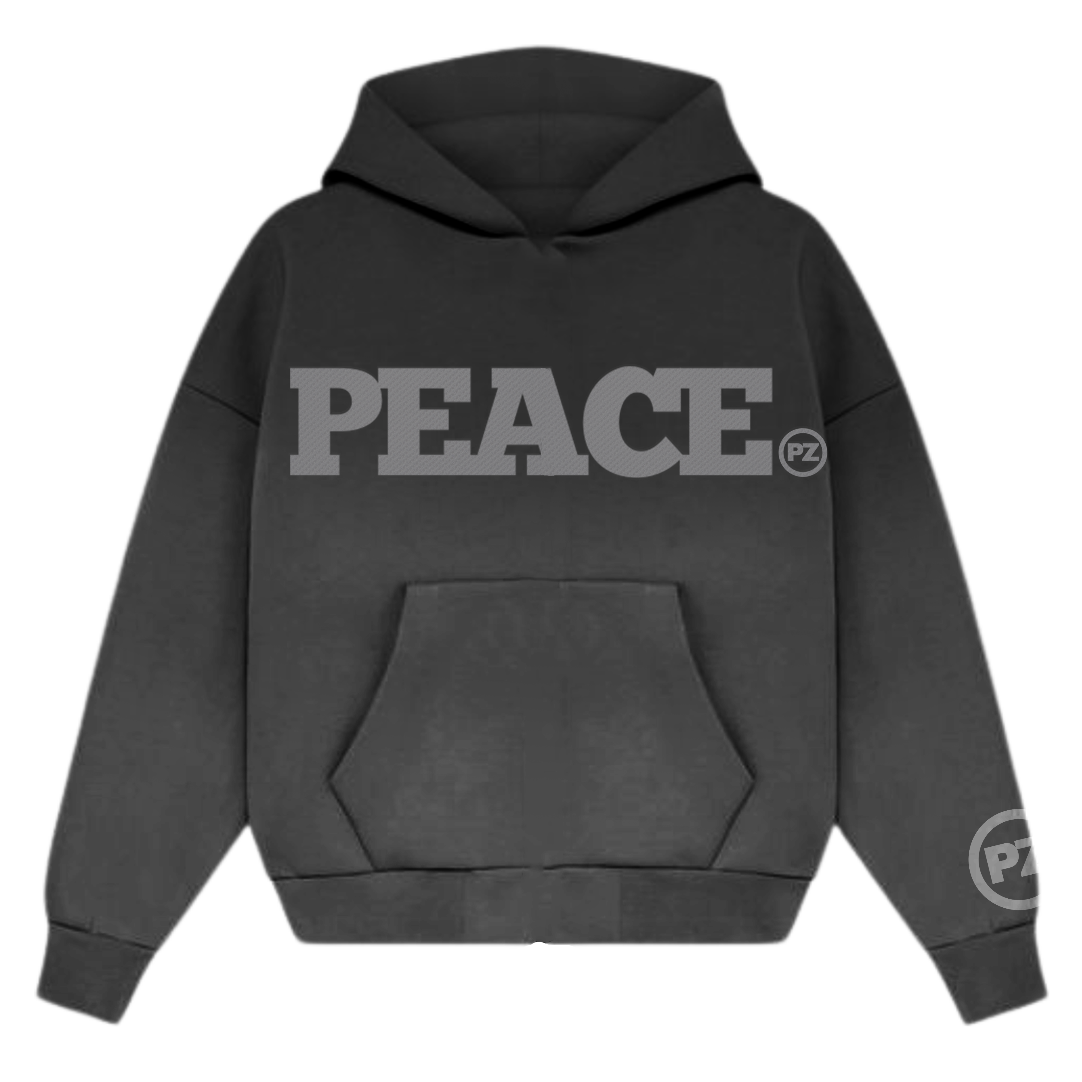 Peace Hoodie V2 Black