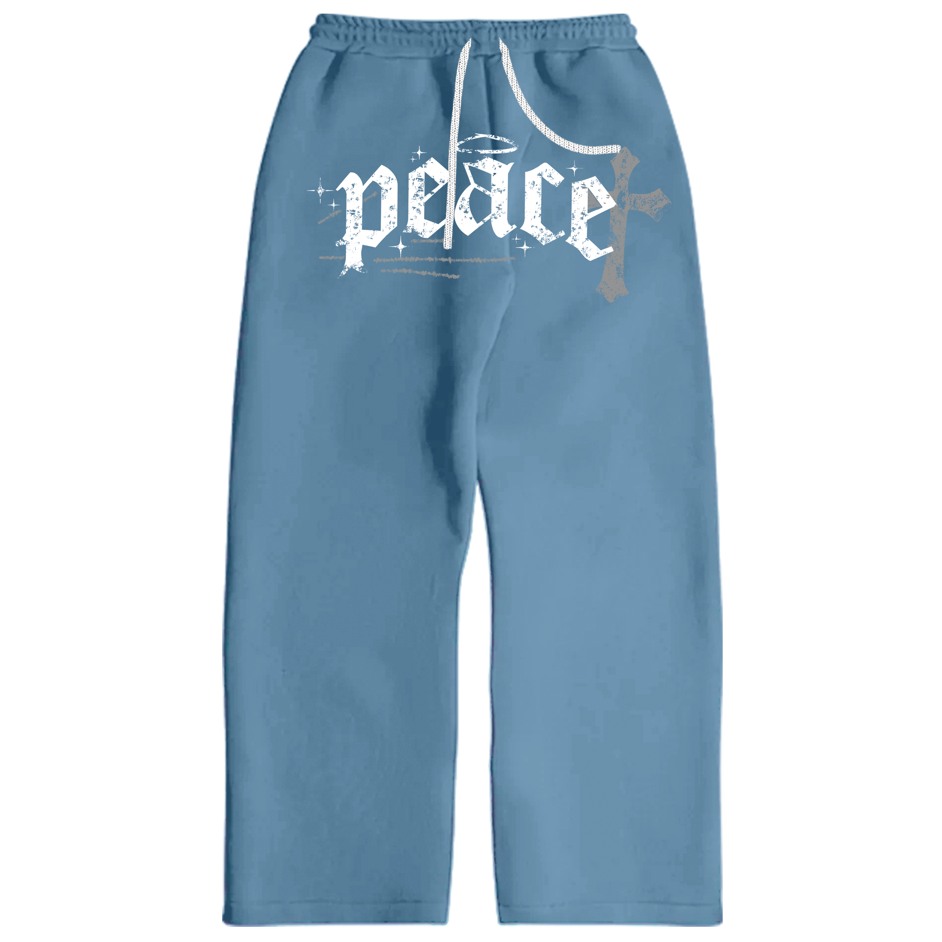 Peace Sweatsuit Pants Blue