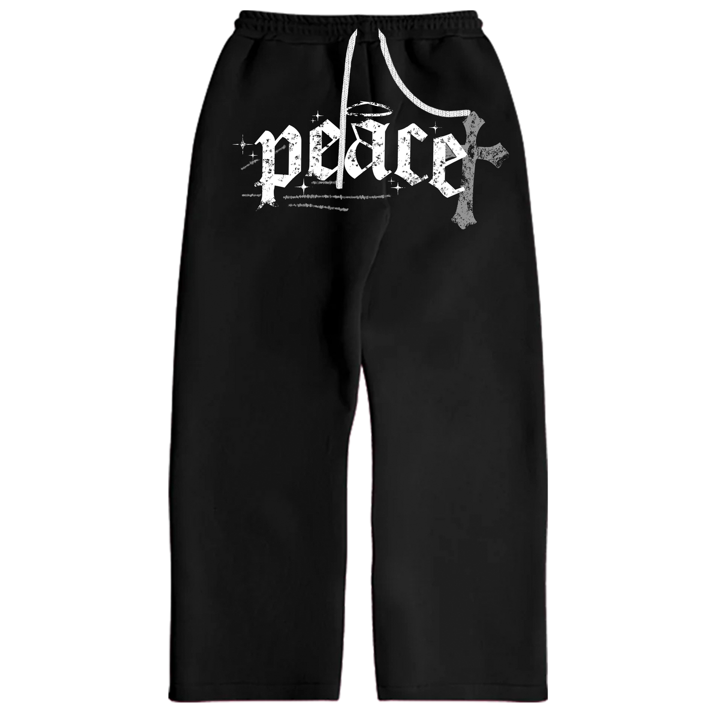 Peace Sweatsuit Pants Black